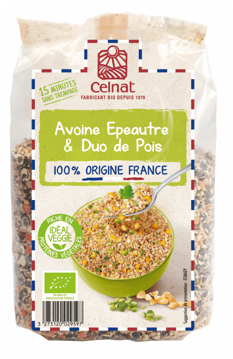Avoine Epeautre & Duo de Pois - 100% France