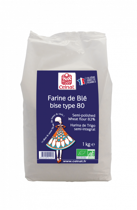 Farine de Blé Bise Type 80