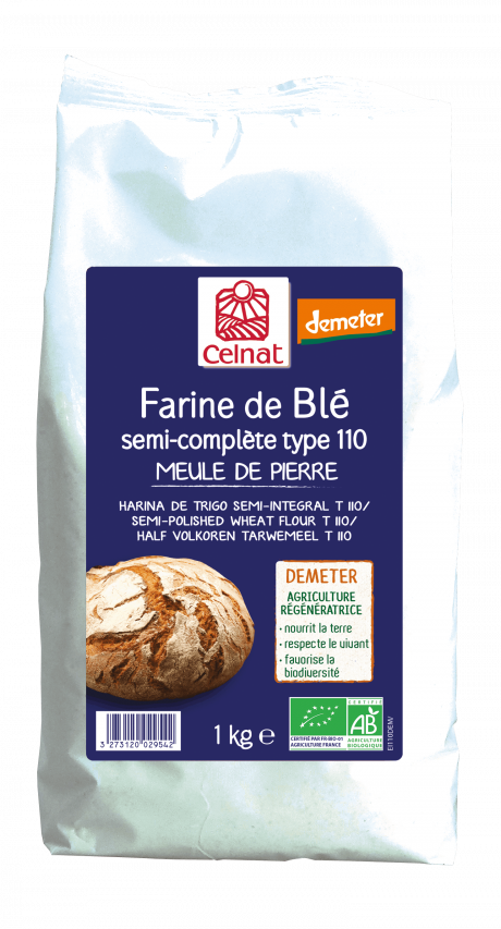 Farine de Blé Semi-Complete Type 110 Demeter