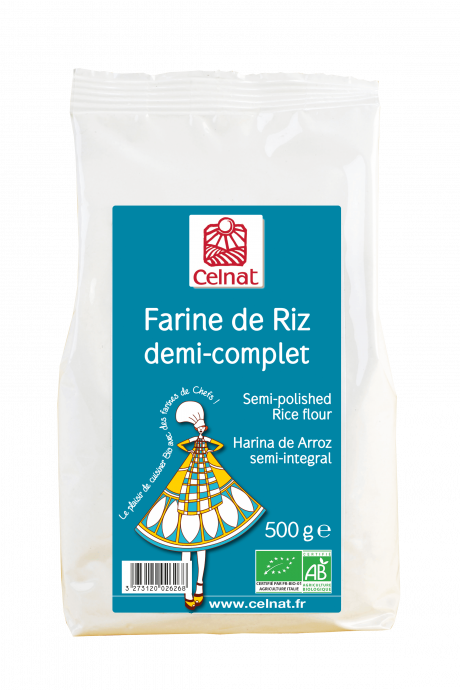 Farine de Riz Demi-Complet