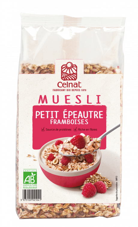 Muesli Petit Epeautre Framboises