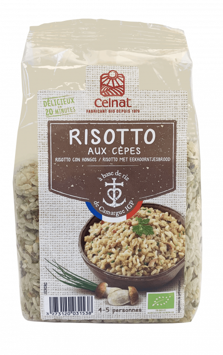 Risotto Aux Cepes (À Base de Riz de Camargue)