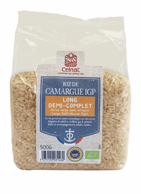 Riz Long Demi Complet de Camargue Igp