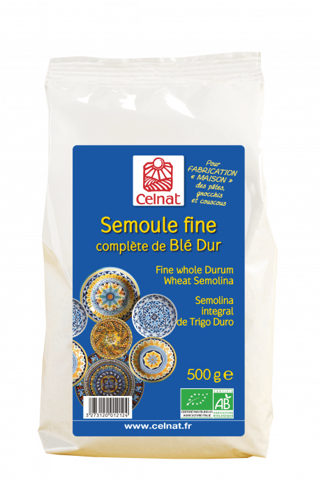 Semoule Fine Complète de Blé Dur