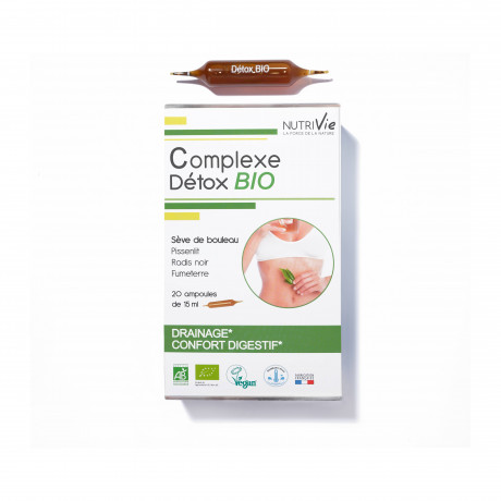 Ampoules 15 ml - Complexe Detox BIO