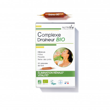 Ampoules 15 ml - Complexe Draineur BIO