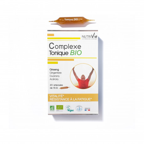 Ampoules 15 ml - Complexe Tonique BIO