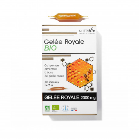 Ampoules 15 ml - Gelee Royale BIO