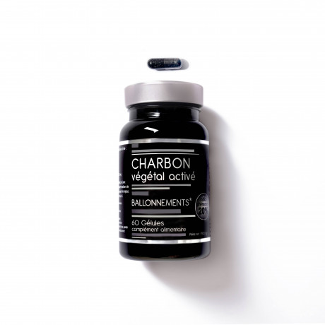 Charbon Vegetal Active - 60 gelules VEGAN