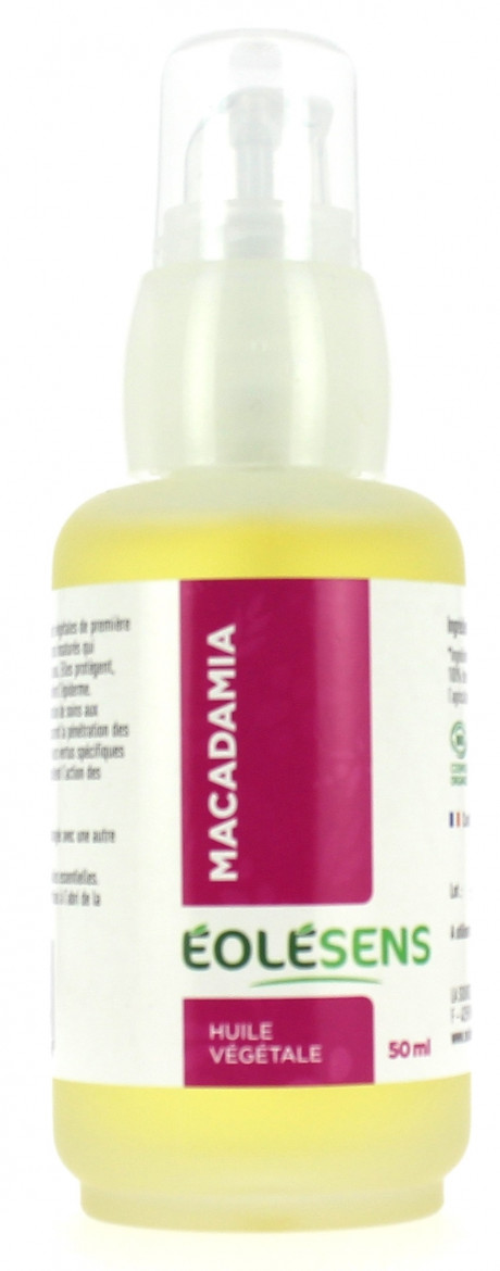 Huile Vegetale de Macadamia 50 Ml **