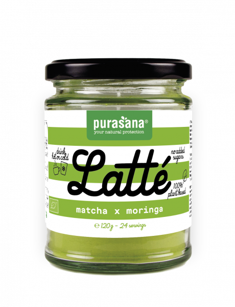 Latte Matcha Moringa* 120 Gr