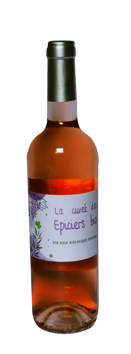 ELIBIO LA CUVEE DES EPICIERS VIN ROSE 75CL.png