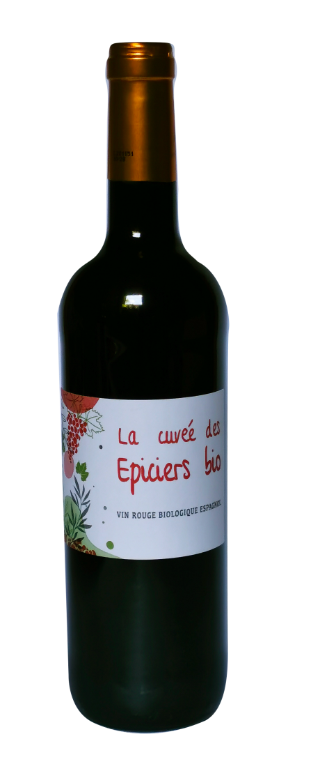 ELIBIO LA CUVEE DES EPICIERS VIN ROUGE 75CL.png