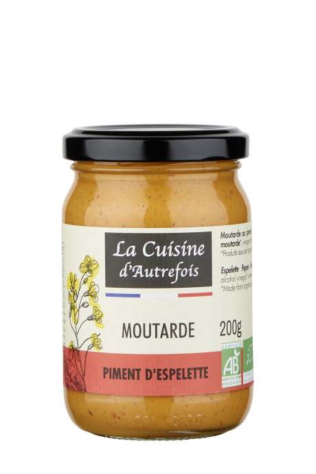 Moutarde au Piment d'Espelette 