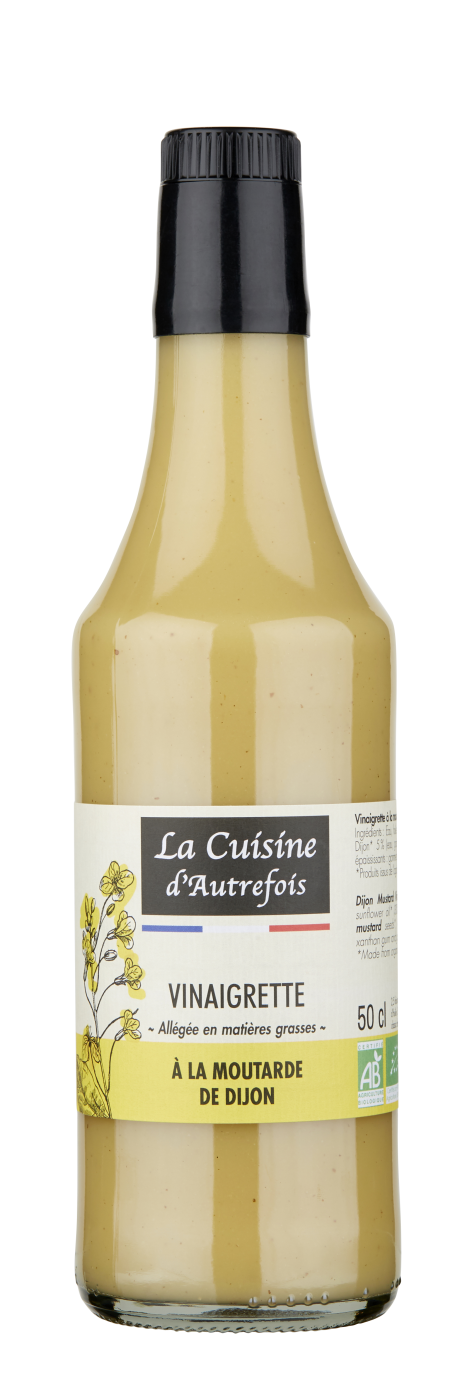 Vinaigrette à la moutarde de Dijon
 allégée en MG