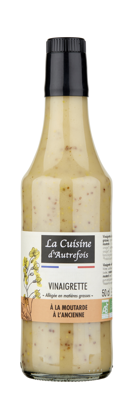  Vinaigrette à la moutarde à l'ancienne
 allégée en MG