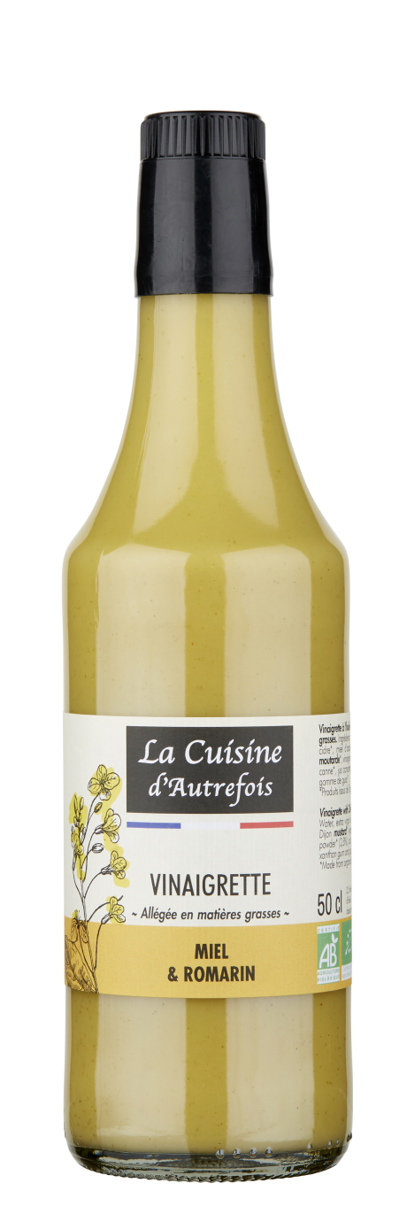 Vinaigrette Miel & Romarin 
allégée en MG