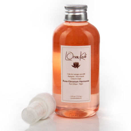 Huile de massage naturelle 