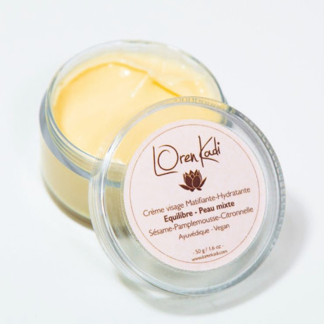 Crème visage Matifiante-Hydratante