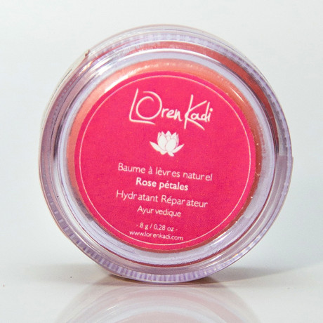 Baume à lèvres naturel Rose Pétales