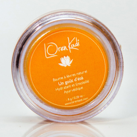 Baume à lèvres naturel Un goût d'été 