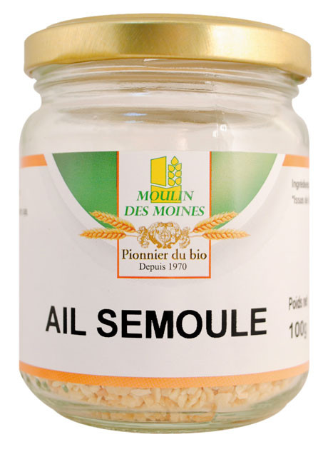 AIL SEMOULE POT VERRE 100G AB