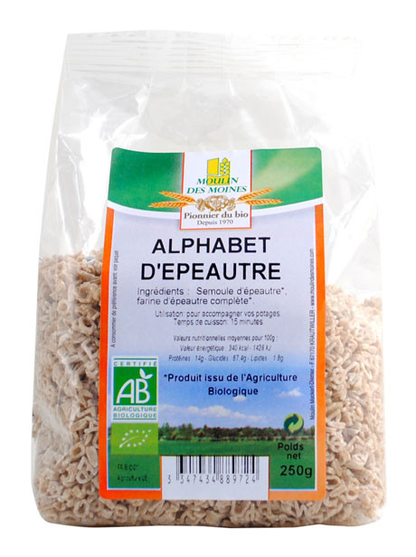 ALPHABET EPEAUTRE DCP 250G AB