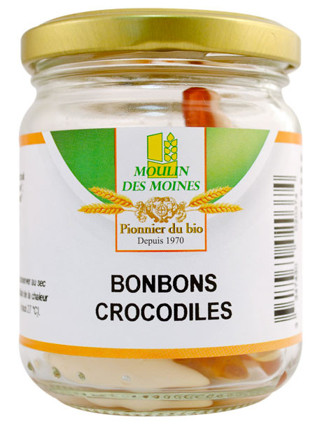 BONBONS CROCODILE POT VERRE 100G AB