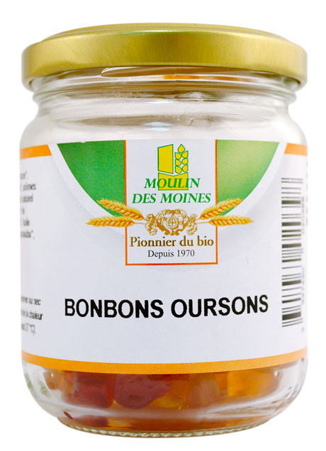 BONBONS OURSONS POT VERRE 100G AB