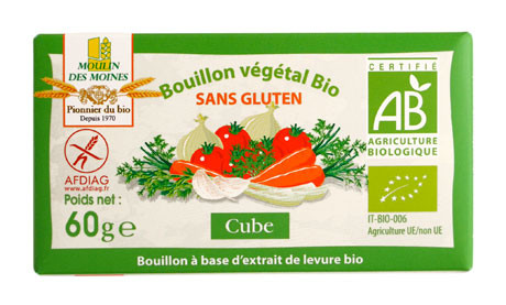 BOUILLON VEGETAL SOLUBLE CUBE 60G AB