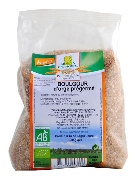 BOULGOUR ORGE DEMETER 500G AB