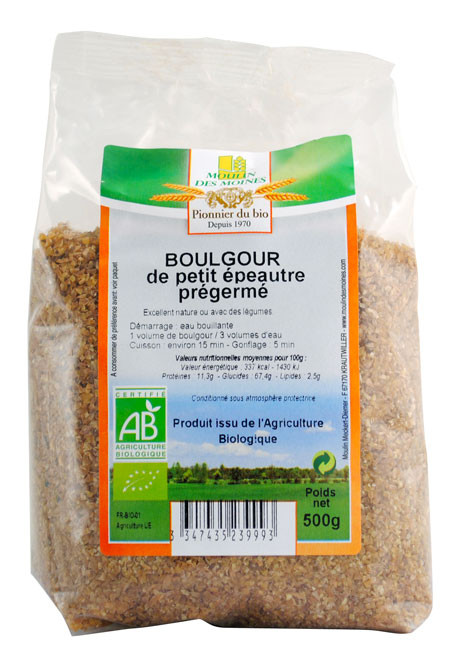 BOULGOUR PETIT EPEAUTRE DEMETER 500G AB