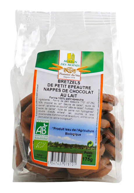 BRETZELS PETIT EPEAUTRE CHOCO 175G AB