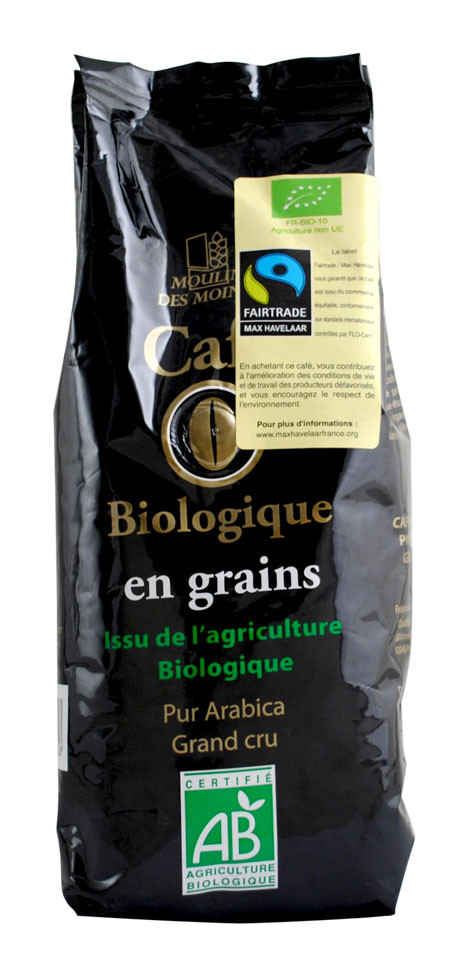 CAFE EN GRAINS ARABICA 250G AB