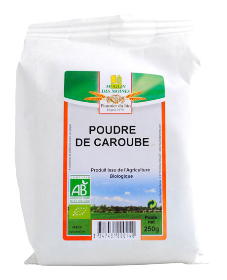 CAROUBE POUDRE 250G AB