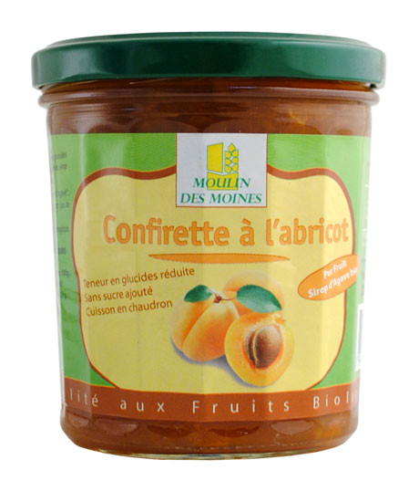 CONFIRETTE ABRICOT SIROP AGAVE 330G AB