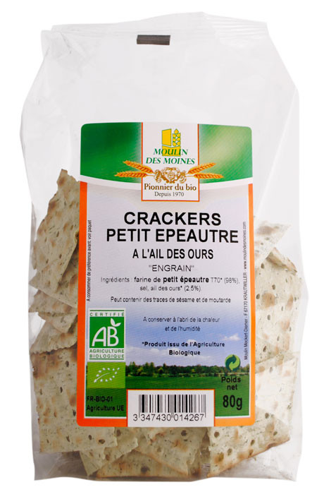 CRACKER PETIT EPEAUTRE AIL DES OURS 80G AB