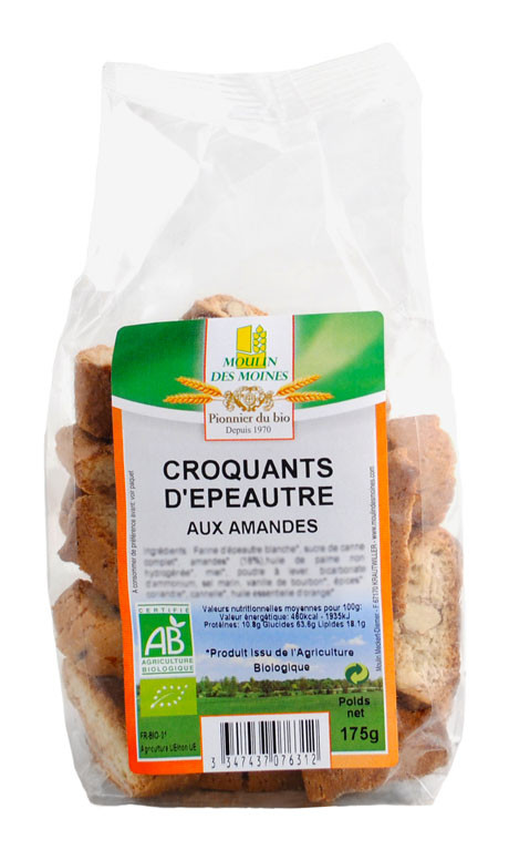 CROQUANTS EPEAUTRE AMANDES 175G AB