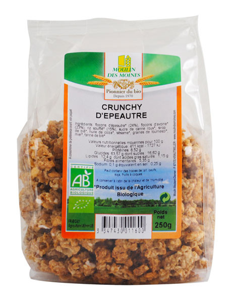 CRUNCHY D'EPEAUTRE 250G AB