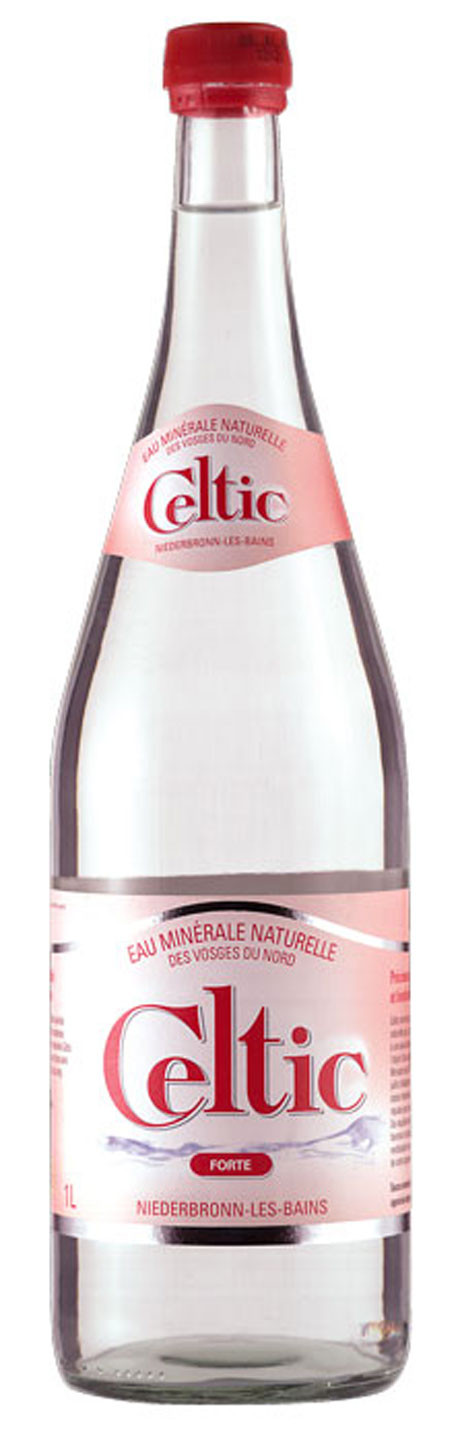 EAU CELTIC FORTE BOUT. VERRE PERDU 1L