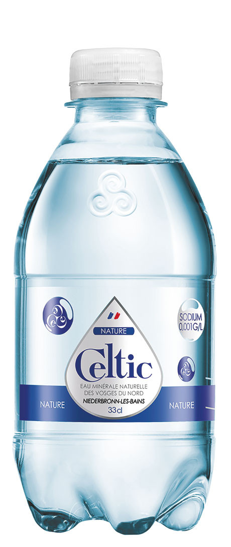 EAU CELTIC PLATE BOUT. PET 0,33L