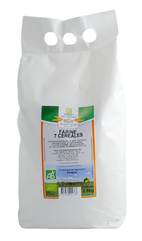 FARINE 7 CEREALES 2.5KG AB