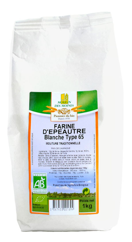 FARINE EPE BLC T65 MT 1KG AB