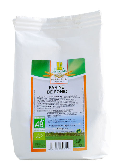 FARINE FONIO MDP 500G AB