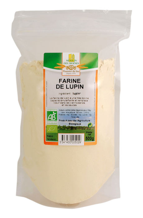 FARINE LUPIN 500G AB