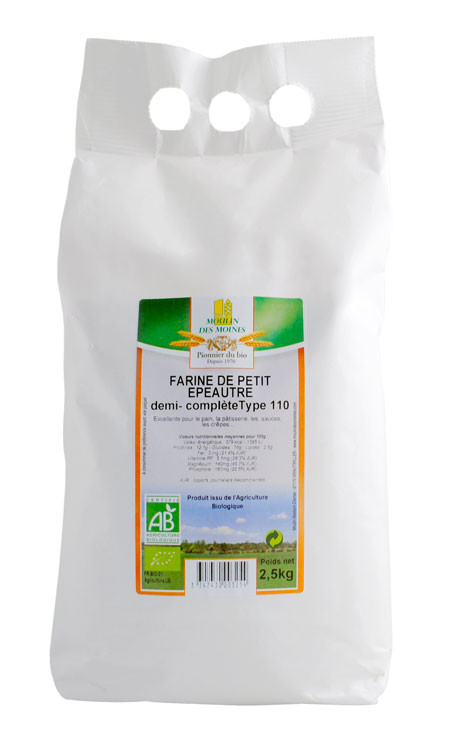 FARINE PETIT EPEAUTRE DCP T110 MDP 2.5KG AB