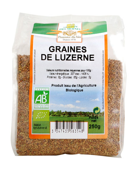 GRAINES LUZERNE 250G AB
