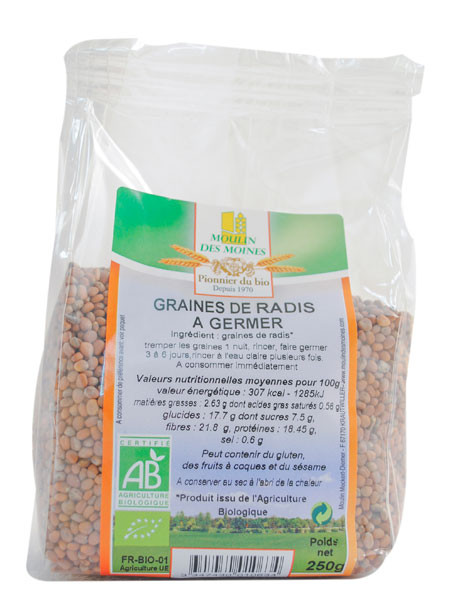 GRAINES RADIS 250G AB