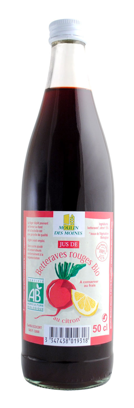 JUS DE BETTERAVE ROUGE 50CL AB