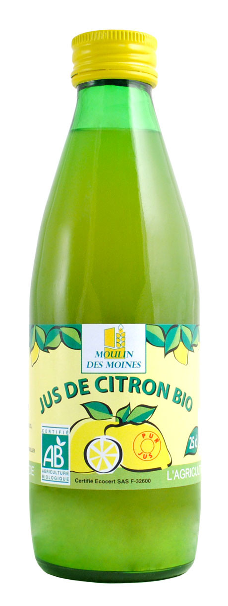 JUS DE CITRON 100% PUR JUS 25CL AB